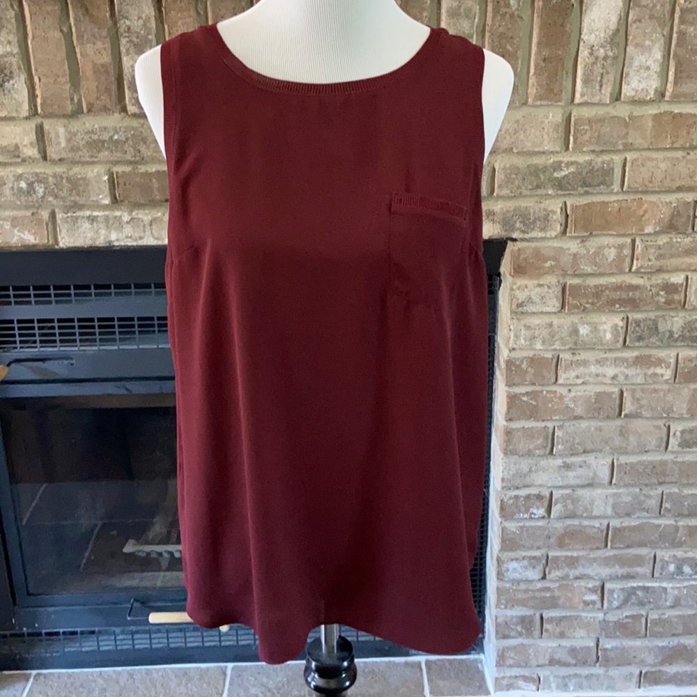 Mossimo Sz L Sleeveless Dressy Tank